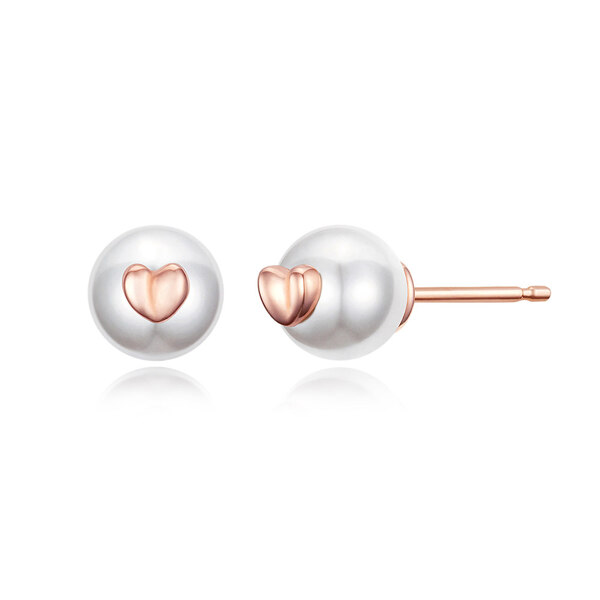 신세계인터넷면세점-해수엘-earring-SILVER MINI HEART PEARL EARRING (RG)