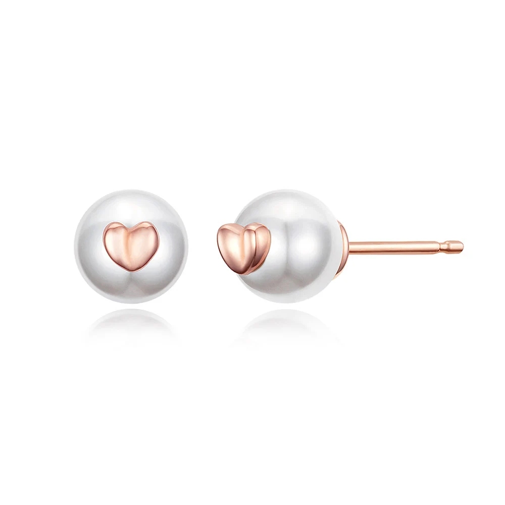 신세계인터넷면세점-해수엘-earring-SILVER MINI HEART PEARL EARRING (RG)