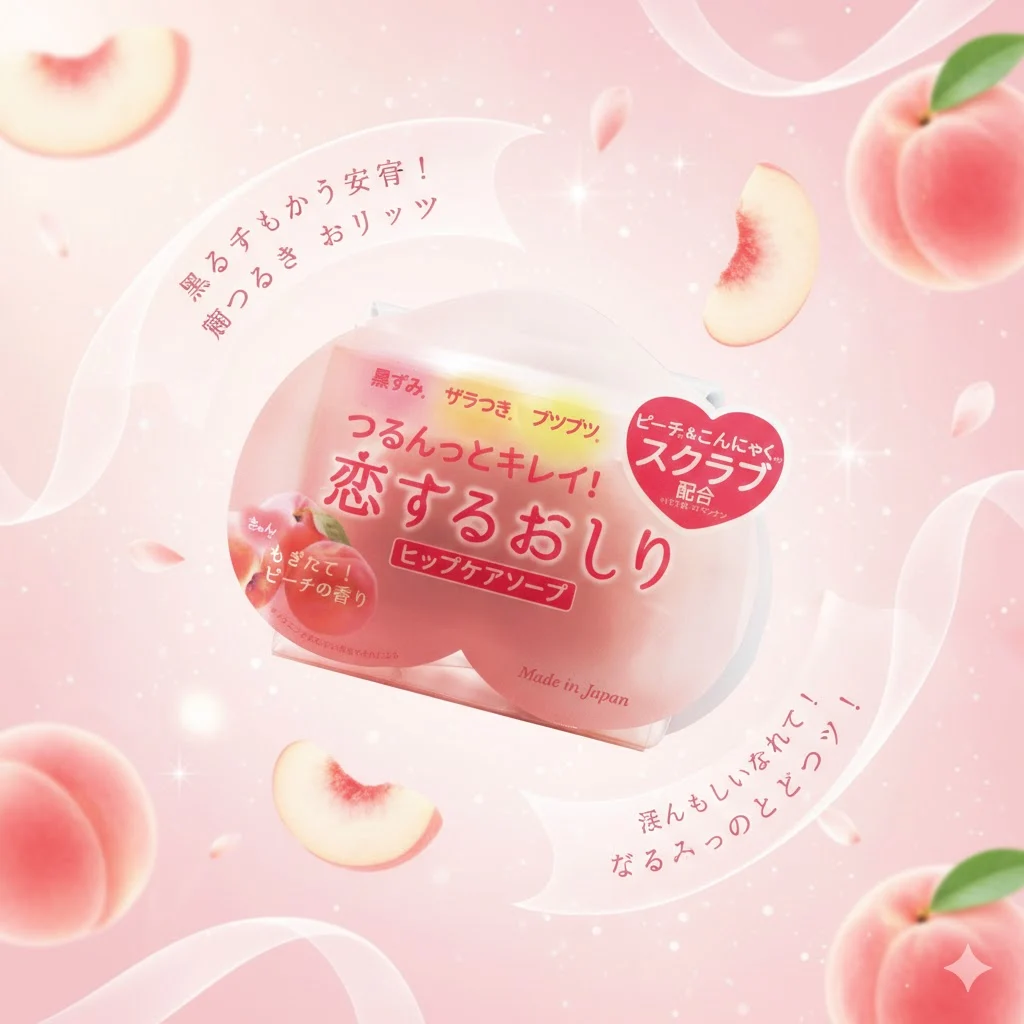 신세계인터넷면세점-펠리칸솝-Shower-Bath-(PELICAN SOAP)Hip Care Scrub Bar Soap 80g