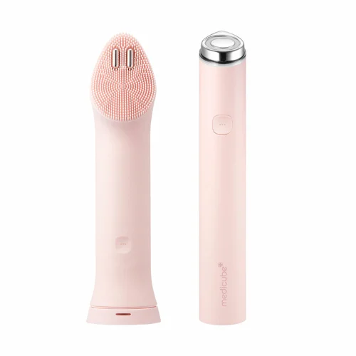 [免税专用] Age-R Booster Vibration Cleanser_Pink按摩洁面仪
