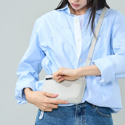 Brandon Safe Plus Wallet Bag Warm Gray 钱包包