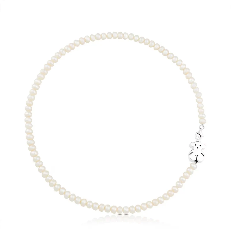 신세계인터넷면세점-토스-necklace-Pearl Sweet Dolls Necklace with Silver