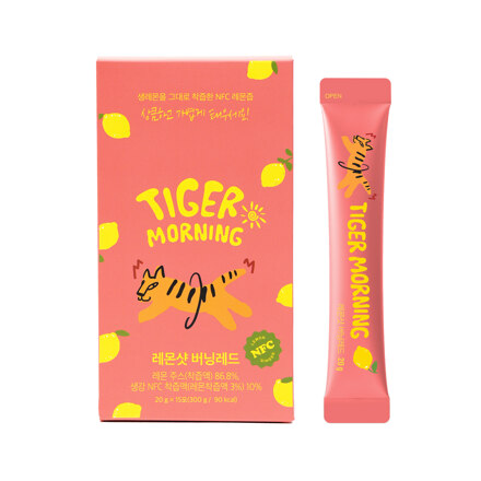 Tiger Morning 柠檬饮料 燃脂红版