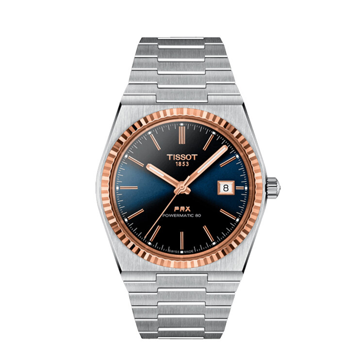 韩际新世界网上免税店-天梭-手表-PRX 40 205 GOLD 男士手表