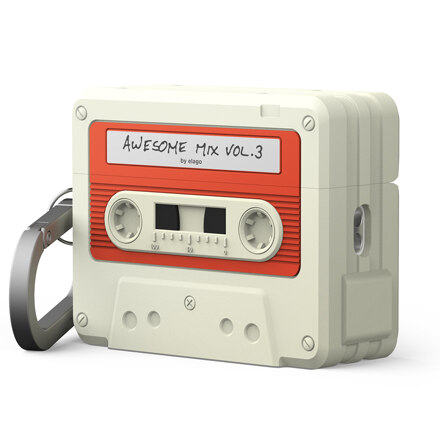 Elago AirPods Pro 3 Cassette Tape Hang Case - Classic White | 耳机壳