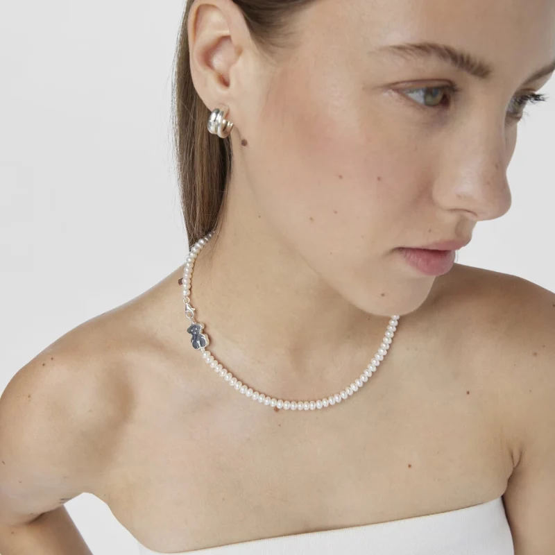 신세계인터넷면세점-토스-necklace-Pearl Sweet Dolls Necklace with Silver