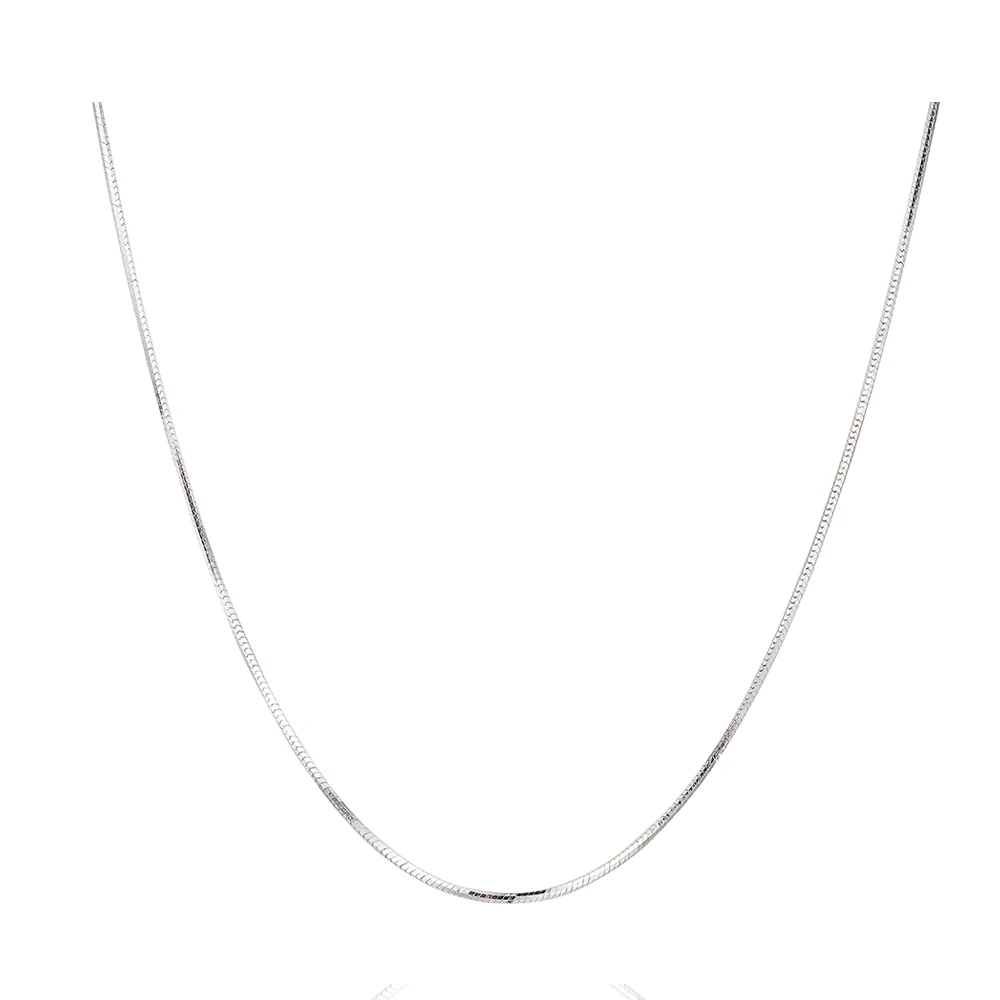 신세계인터넷면세점-바이위켄드-necklace-1mm snake necklace_silver