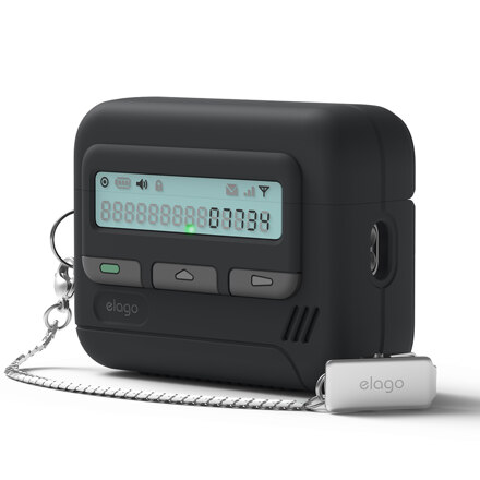 Elago AirPods Pro 3 Beeper Strap Case - Black | 耳机壳