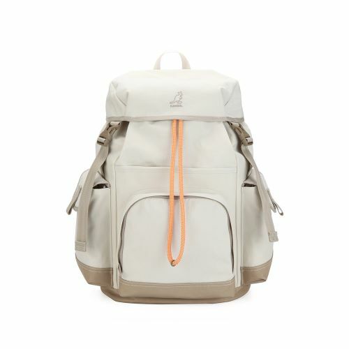 韩际新世界网上免税店-KANGOL-休闲箱包-Day Trip Large Backpack 1435 Ivory 背包