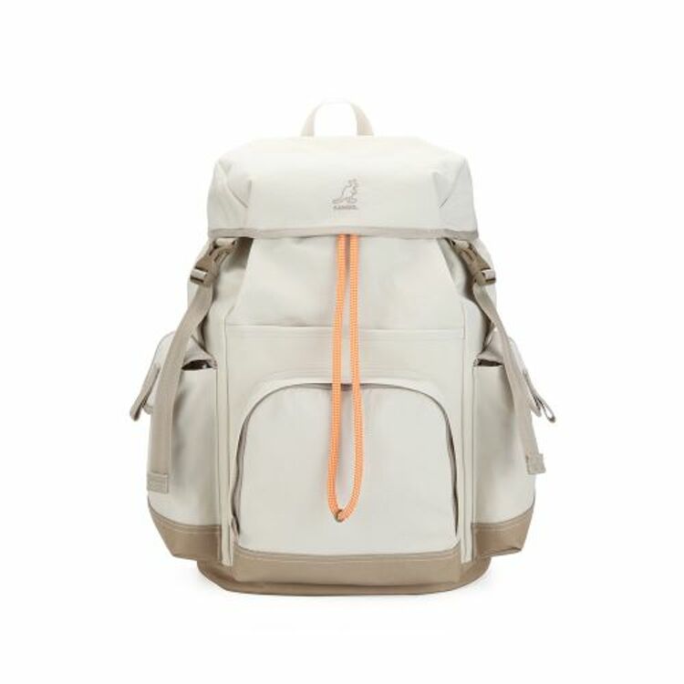 韩际新世界网上免税店-KANGOL-休闲箱包-Day Trip Large Backpack 1435 Ivory 背包