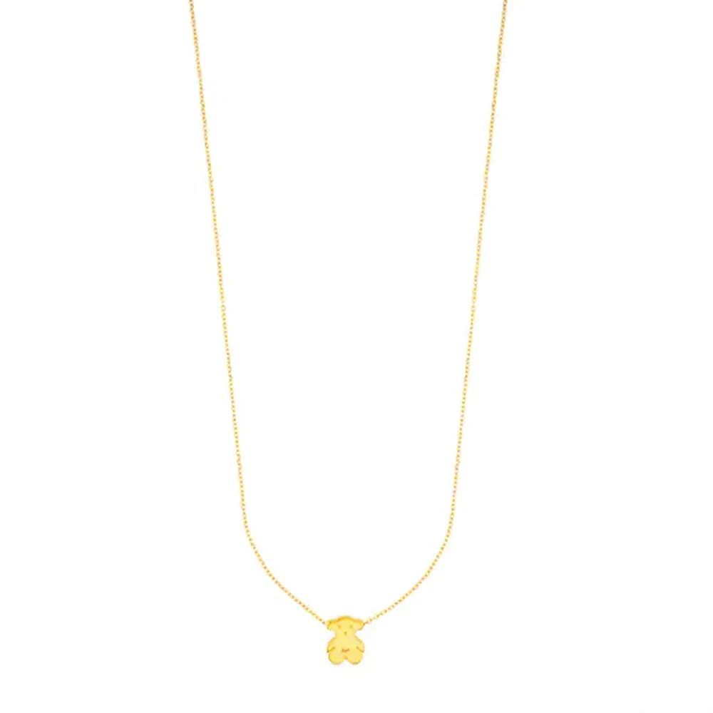 신세계인터넷면세점-토스-necklace-Sweet Dolls bear motif gold necklace