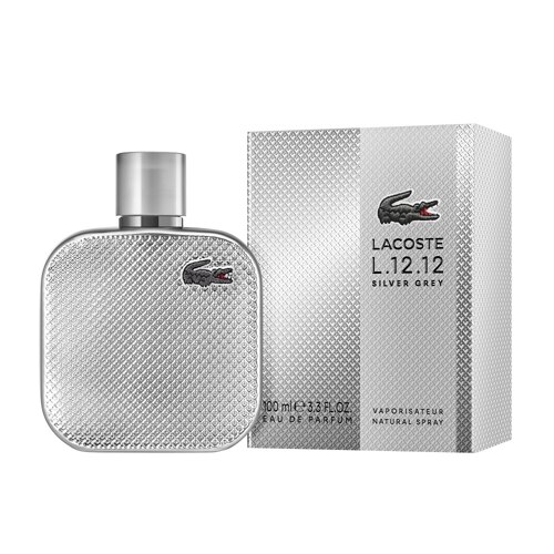 LACOSTE L.12.12 SILVER GREY EDP 100ML