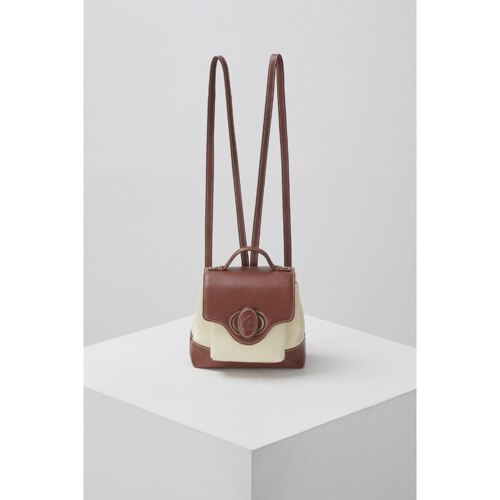 韩际新世界网上免税店-archive-epke-女士箱包-Oval day bag(Vintage wood)