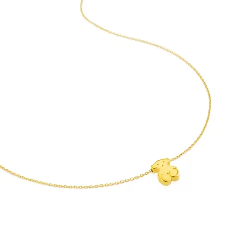 신세계인터넷면세점-토스-necklace-Sweet Dolls bear motif gold necklace