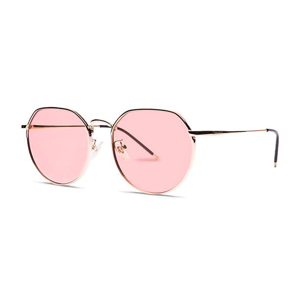 신세계인터넷면세점-리에티-eyeware-[세븐틴 정한, 원우, 현아 착용] ZOE C6, Pink Lens + Rosegold Frame