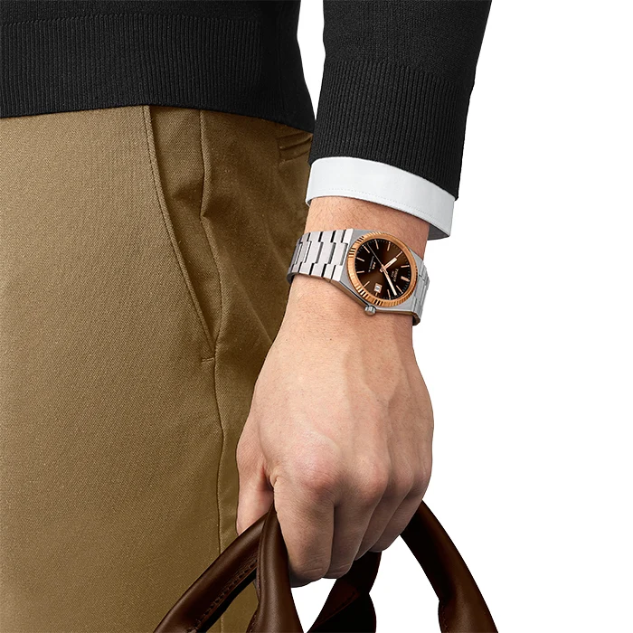 신세계인터넷면세점-티쏘-mens_watch-T931.407.41.291.00 / PRX 파워매틱80 스틸 & 18K 골드 / 남성