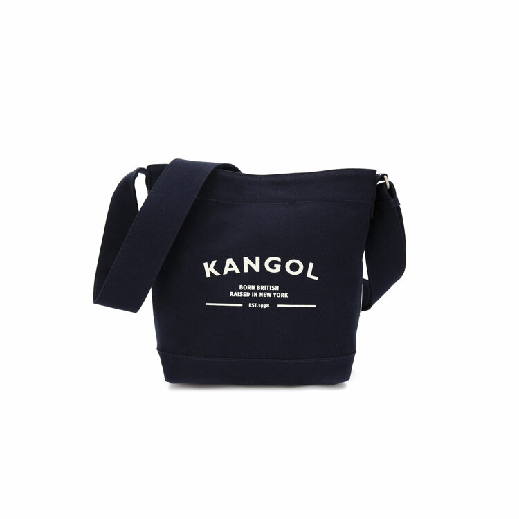 韩际新世界网上免税店-KANGOL-休闲箱包-Bio Canvas Crossbag 3298 Navy