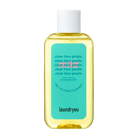Clean Face Gargle Mild Gel To Foam Cleanser 160g
