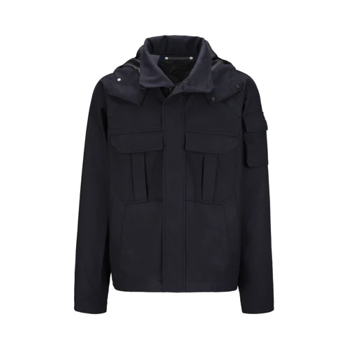 MENS HOODED JACKET_NAVY