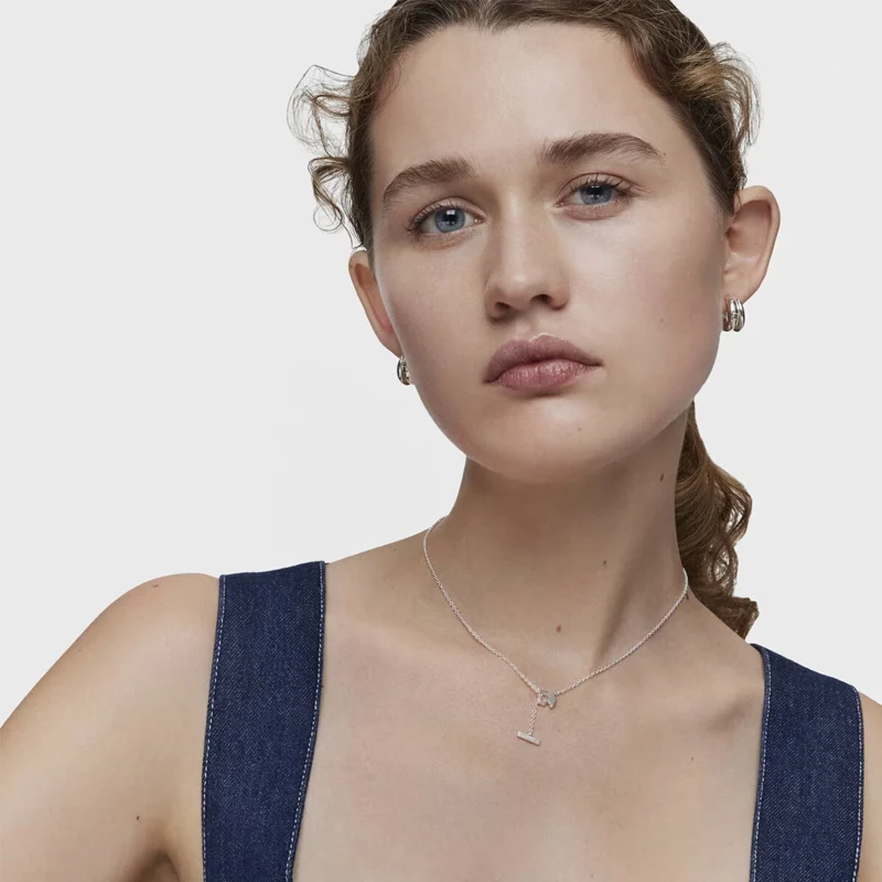 신세계인터넷면세점-토스-necklace-Short silver bear Necklace I-Bear
