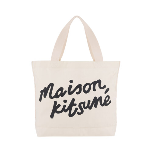 MAISON KITSUNE HANDWRITING TOTE
