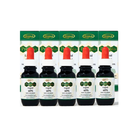 PROPOLIS ALCOHOL LIQUID 40% 蜂胶液 5btls x 1pk