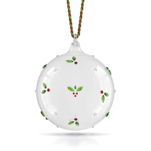 HOLIDAY CHEERS:BALL ORN. MISTLETOE