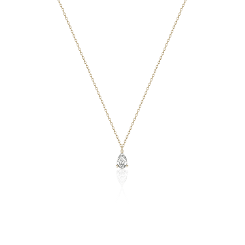 로지 0.3ct 목걸이 18K YG