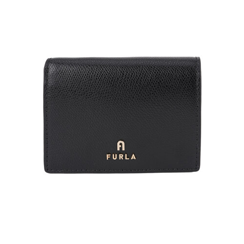 韩际新世界网上免税店-芙拉-钱包-FURLA CAMELIA S COMPACT WALLET BIFOLD COIN (NERO)