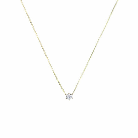 14K 0.1ct 다이아몬드 목걸이