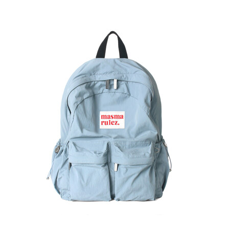 Two pocket daily backpack_Blue