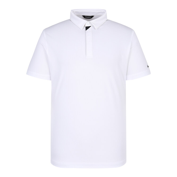 신세계인터넷면세점-테일러메이드--남성 단작 포인트 카라 반팔 티셔츠 WHITE 100