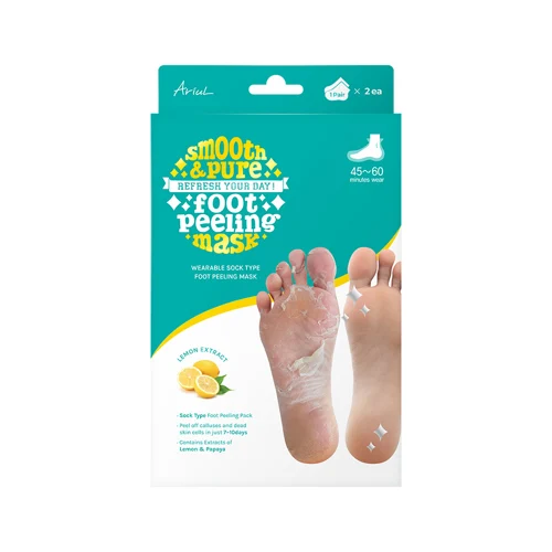 SMOOTH & PURE FOOT PEELING MASK 足部去角质足膜 2片装