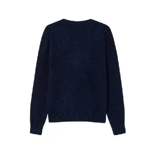 韩际新世界网上免税店-AMI-服饰-(UNISEX) CARDIGAN ADC SWEATER HKC127.005 (NIGHT BLUE)
