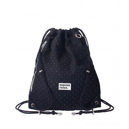 Gym sack string bag_Twilight black