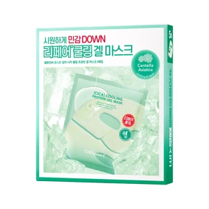 Cica Cooling Protein Gel Mask 修护面膜5片装