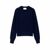 韩际新世界网上免税店-AMI-服饰-(UNISEX) TONAL ADC SWEATER FKS127.005 (NIGHT BLUE)