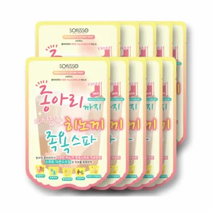 히노끼 종아리까지 따뜻한 족욕 스파 마스크 10매