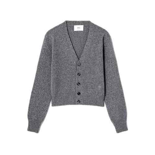 (UNISEX) TONAL ADC CARDIGAN FKC127.005 (HEATHER GREY)