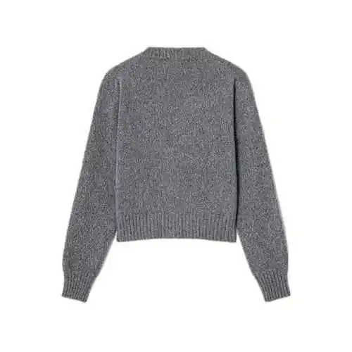 韩际新世界网上免税店-AMI-服饰-(UNISEX) TONAL ADC CARDIGAN FKC127.005 (HEATHER GREY)