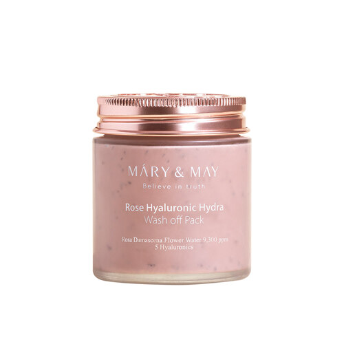 韩际新世界网上免税店-Mary&May--ROSE HYALURONIC HYDRA WASH OFF PACK 面膜 125g