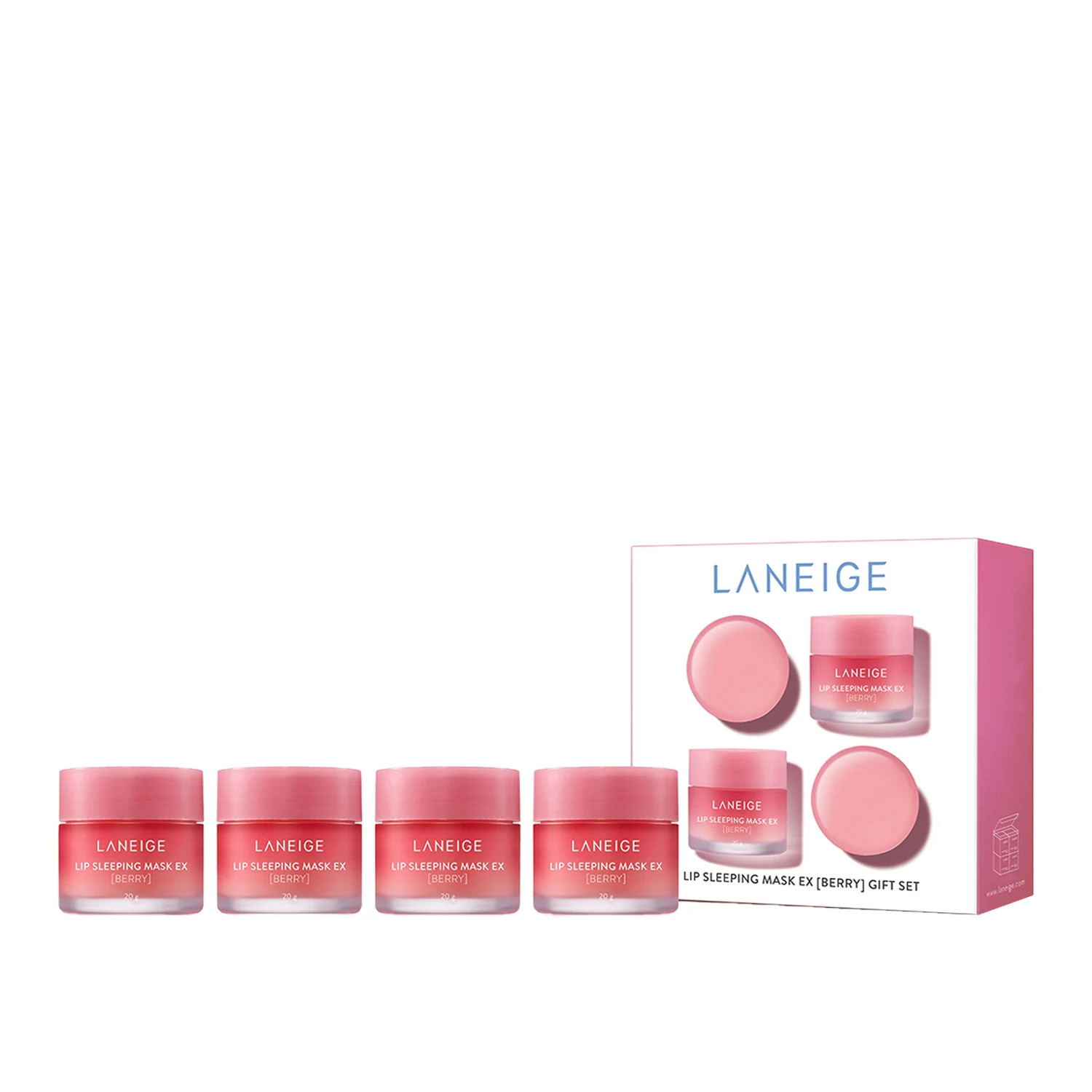 신세계인터넷면세점-라네즈-립메이크업-립슬마 베리 20g 4P 기프트세트