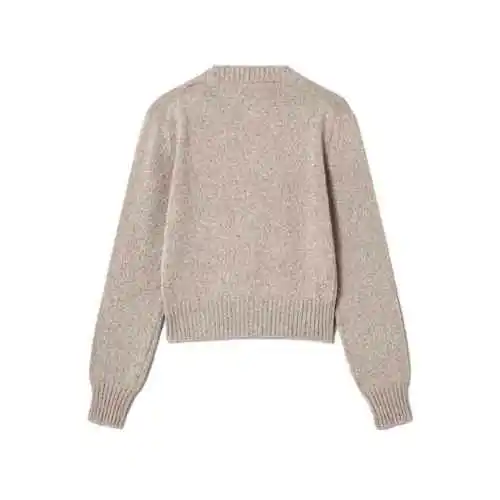 韩际新世界网上免税店-AMI-服饰-(UNISEX) TONAL ADC CARDIGAN FKC127.005 (CHAMPAGNE)