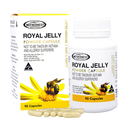 로얄젤리 파우더 캡슐 500mg (90캡슐)