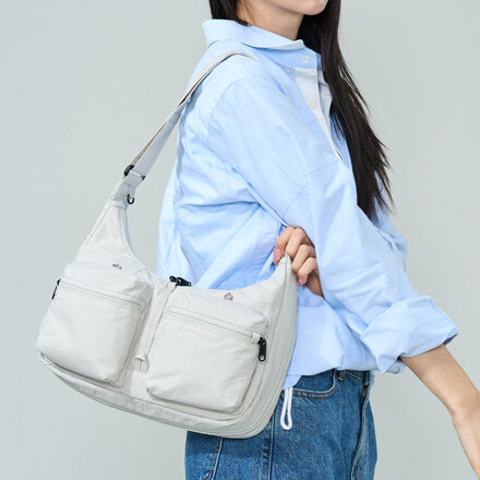 Brandon Safe Plus Crossbody Bag Warm Gray 斜挎包