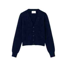(UNISEX) TONAL ADC CARDIGAN FKC127.005 (NIGHT BLUE)