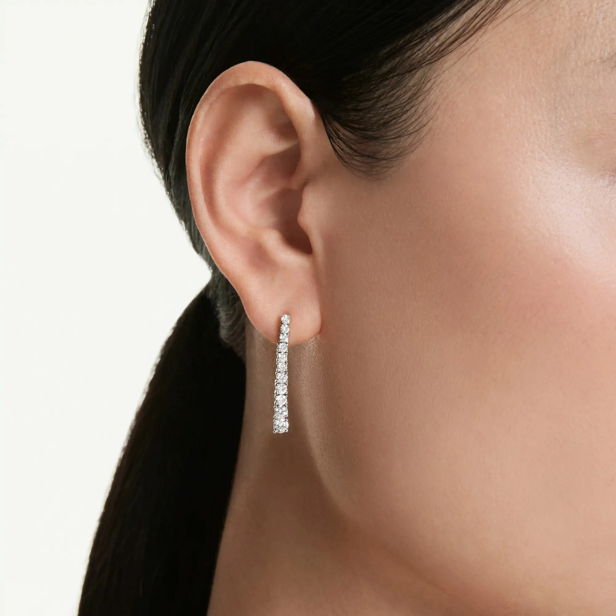 신세계인터넷면세점-스와로브스키-earring-Eternity 드롭 이어링, 랩 그로운 다이아몬드 1.3ct