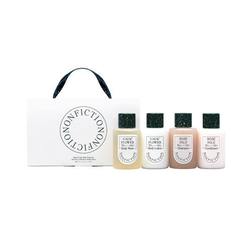 신세계인터넷면세점-논픽션-BodyCare-바디앤헤어 트래블세트 가이악플라워앤로즈페일50ml*4