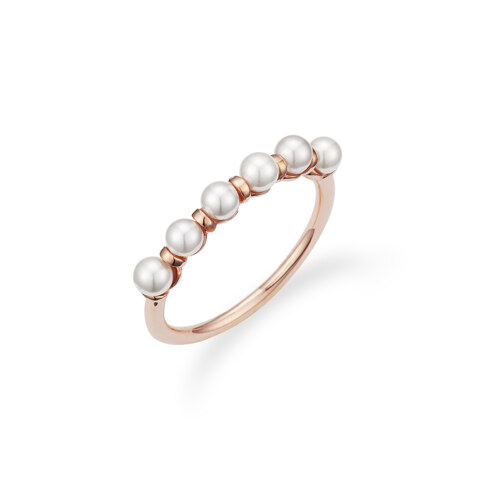 SILVER PEARL RING