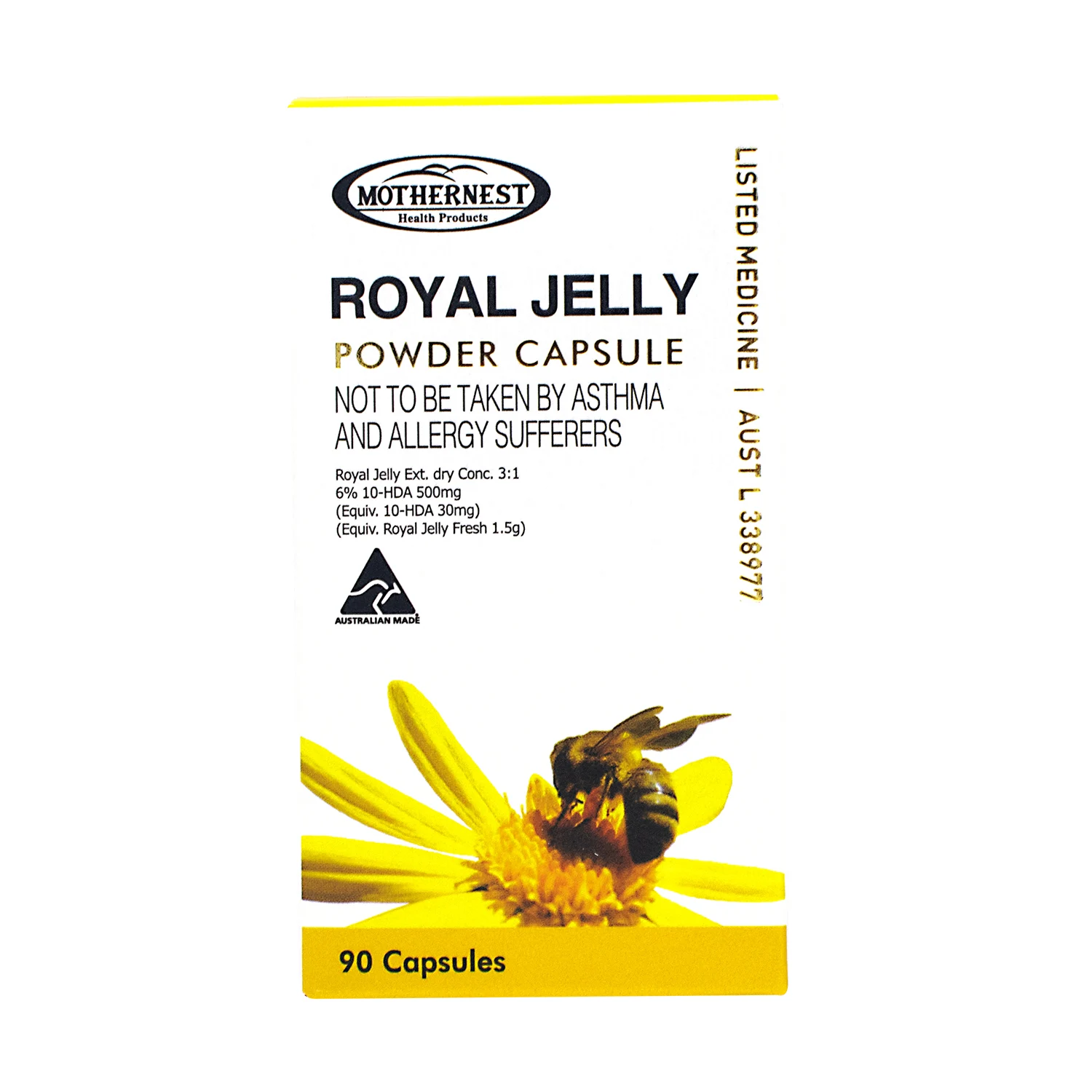 신세계인터넷면세점-마더네스트-로얄젤리 파우더 캡슐 500mg (90캡슐*2세트, 3개월분)